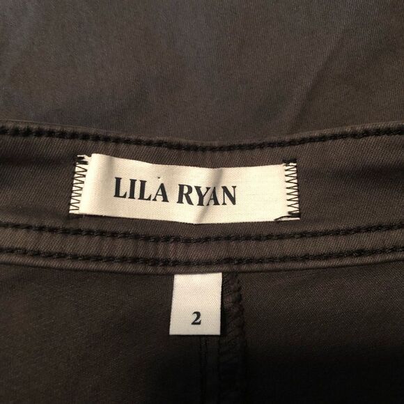 NWT! Lila Ryan grey straight leg pants‎ - Picture 6 of 13